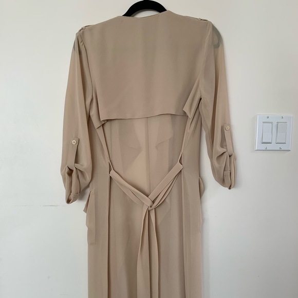 Forever 21 Flowy Trench - Picture 2 of 2